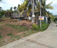Land with foundation near Panadura