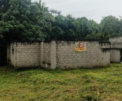 Developable land for sale in Divulapitiya