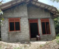 Partially Completed House and Land for Sale in Elpitiya, Attapotha.